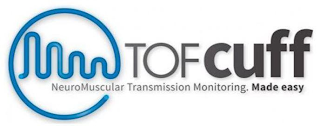 TOFCUFF NEUROMUSCULAR TRANSMISSION MONITORING. MADE EASY logo