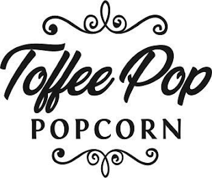 TOFFEE POP POPCORN logo