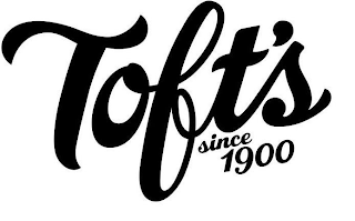 TOFT'S SINCE 1900 logo