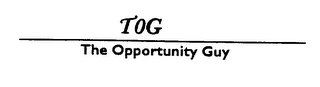 TOG THE OPPORTUNITY GUY logo