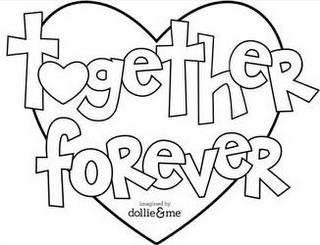 TOGETHER FOREVER IMAGINED BY DOLLIE & ME logo