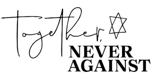 TOGETHER, NEVER AGAINST logo
