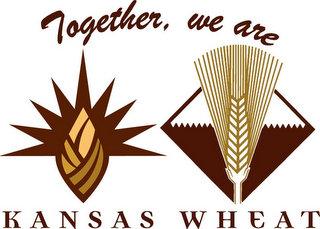 TOGETHER, WE ARE KANSAS WHEAT logo