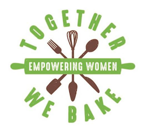 TOGETHER WE BAKE EMPOWERING WOMEN logo