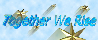TOGETHER WE RISE logo