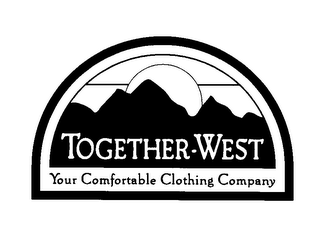 TOGETHER-WEST YOUR COMFORTABLE CLOTHING COMPANY logo