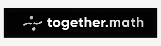 TOGETHER.MATH logo