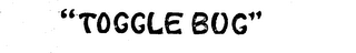"TOGGLE BUG" logo