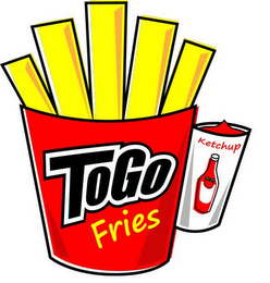 TOGO FRIES KETCHUP logo