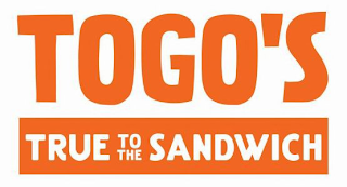 TOGO'S TRUE TO THE SANDWICH logo
