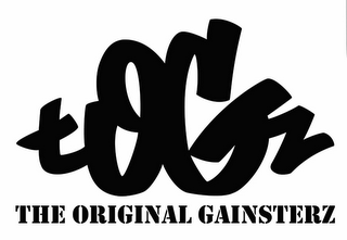 TOGZ THE ORIGINAL GAINSTERZ logo