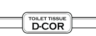 TOILET TISSUE D-COR logo