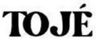 TOJÉ logo