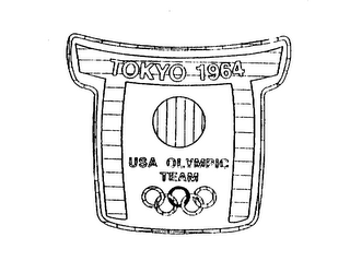 TOKYO 1964 USA OLYMPIC TEAM logo