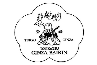 TOKYO, GINZA, TONKATSU GINZA BAIRIN logo