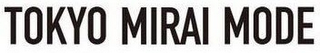 TOKYO MIRAI MODE logo