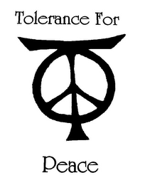 TOLERANCE FOR PEACE T logo