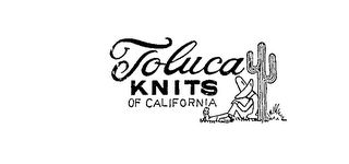 TOLUCA KNITS OF CALIFORNIA logo