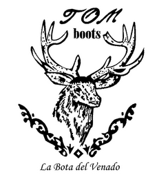TOM BOOTS LA BOTA DEL VENADO logo