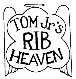TOM JR'S RIB HEAVEN logo