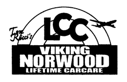 TOM RICCI'S LCC VIKING NORWOOD LIFETIME CARCARE logo