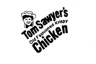 TOM SAWYER'S OLD FASHIONED KRISPY CHICKEN logo