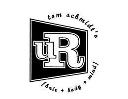 TOM SCHMIDT'S UR [HAIR + BODY + MIND] logo