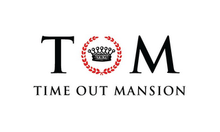 TOM TIME OUT MANSION logo
