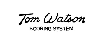 TOM WATSON SCORING SYSTEM logo