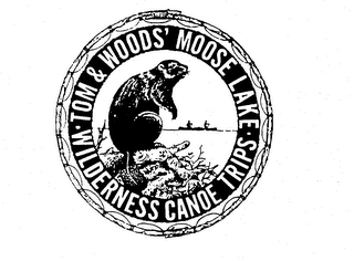 TOM & WOODS' MOOSE LAKE WILDERNESS CANOE TRIPS logo