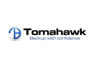TOMAHAWK BACKUP WITH CONFIDENCE logo