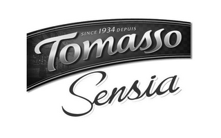 TOMASSO SENSIA SINCE 1934 DEPUIS logo