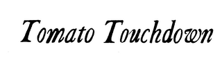 TOMATO TOUCHDOWN logo