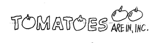 TOMATOES ARE IN, INC. logo