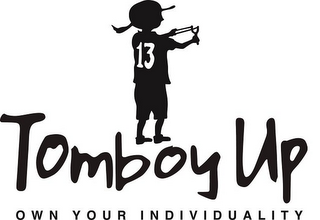 TOMBOY UP OWN YOUR INDIVIDUALITY 13 logo