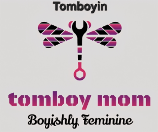 TOMBOYIN TOMBOY MOM BOYISHLY FEMININE logo