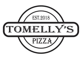 TOMELLY'S PIZZA EST. 2018 logo