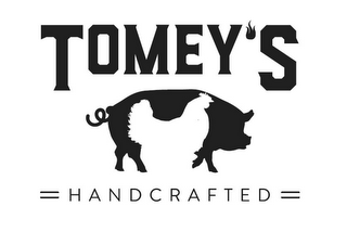 TOMEY'S HANDCRAFTED logo