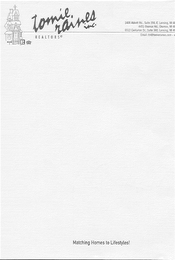 TOMIE RAINES, INC. REALTORS - MATCHING HOMES TO LIFESTYLES! logo