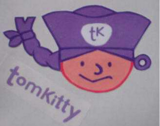 TOMKITTY, TK logo