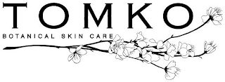 TOMKO BOTANICAL SKIN CARE logo