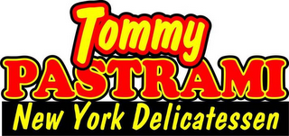 TOMMY PASTRAMI NEW YORK DELICATESSEN logo