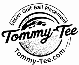 TOMMY TEE EASIER GOLF BALL PLACEMENT TOMMY-TEE.COM logo