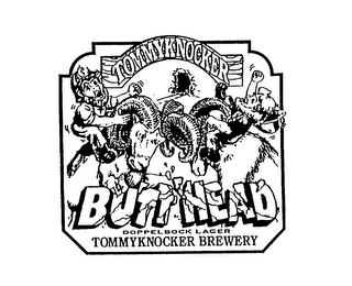 TOMMYKNOCKER BUTTHEAD DOPPELBOCK LAGER TOMMYKNOCKER BREWERY logo
