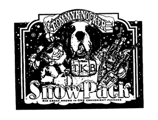 TOMMYKNOCKER TKB SNOW PACK SIX GREAT BREWS IN ONE CONVENIENT PACKAGE logo