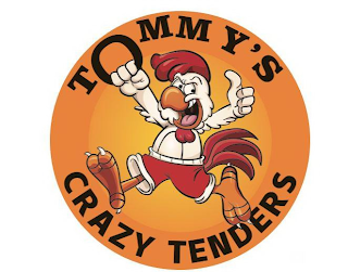 TOMMY'S CRAZY TENDERS logo