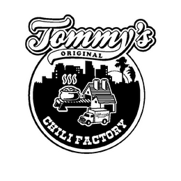 TOMMY'S ORIGINAL TOMMY'S CHILI FACTORY logo