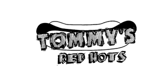 TOMMY'S RED HOTS logo
