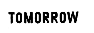 TOMORROW logo