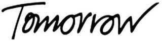 TOMORROW logo
